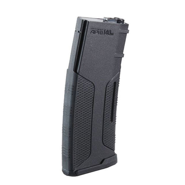 Lancer Tactical Advanced Polymer 140rd Mid-Cap Airsoft Magazine - Black