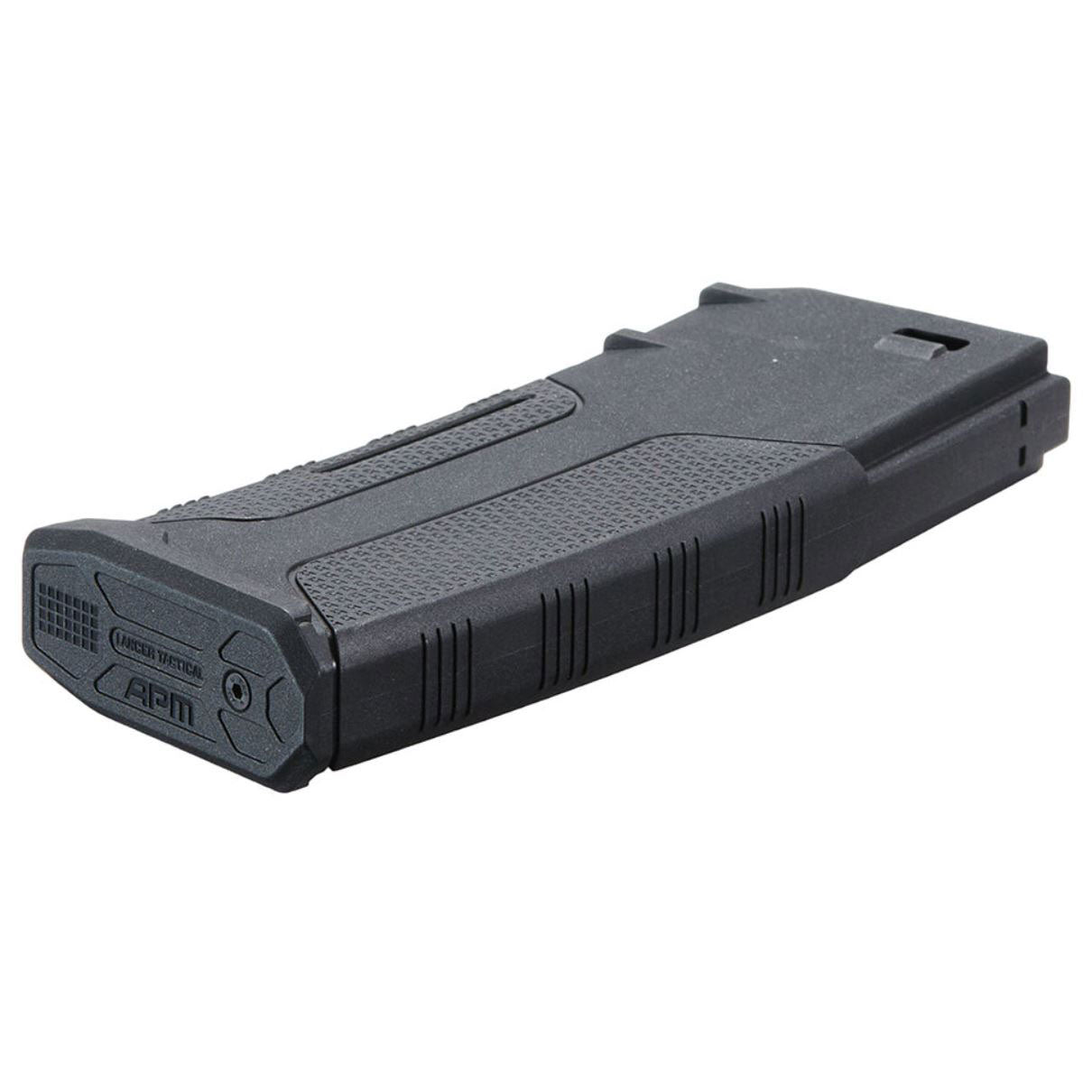Lancer Tactical Advanced Polymer 140rd Mid-Cap Airsoft Magazine - Black