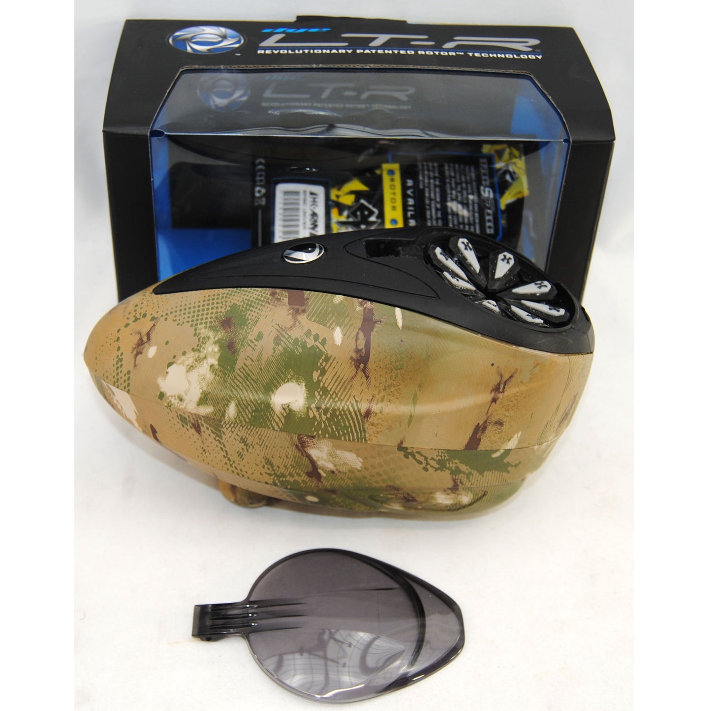 Used Dye LT-R Electronic Paintball Hopper - Dyecam