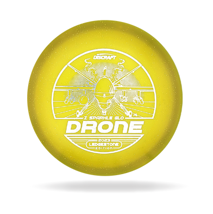 Discraft Z Sparkle Glo Drone Golf Disc - 2023 Ledgestone Edition