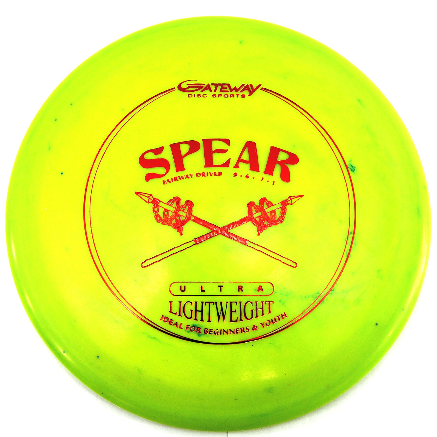 Gateway Discs Ultra Lightweight Metalflake Suregrip Spear Disc