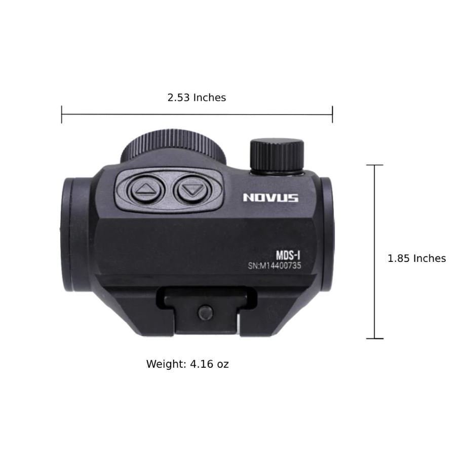 Novus Precision Optic Micro Red Dot Sight MDS1