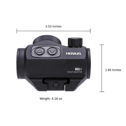 Novus Precision Optic Micro Red Dot Sight MDS1