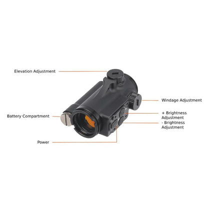 Novus Precision Optic Micro Red Dot Sight MDS3