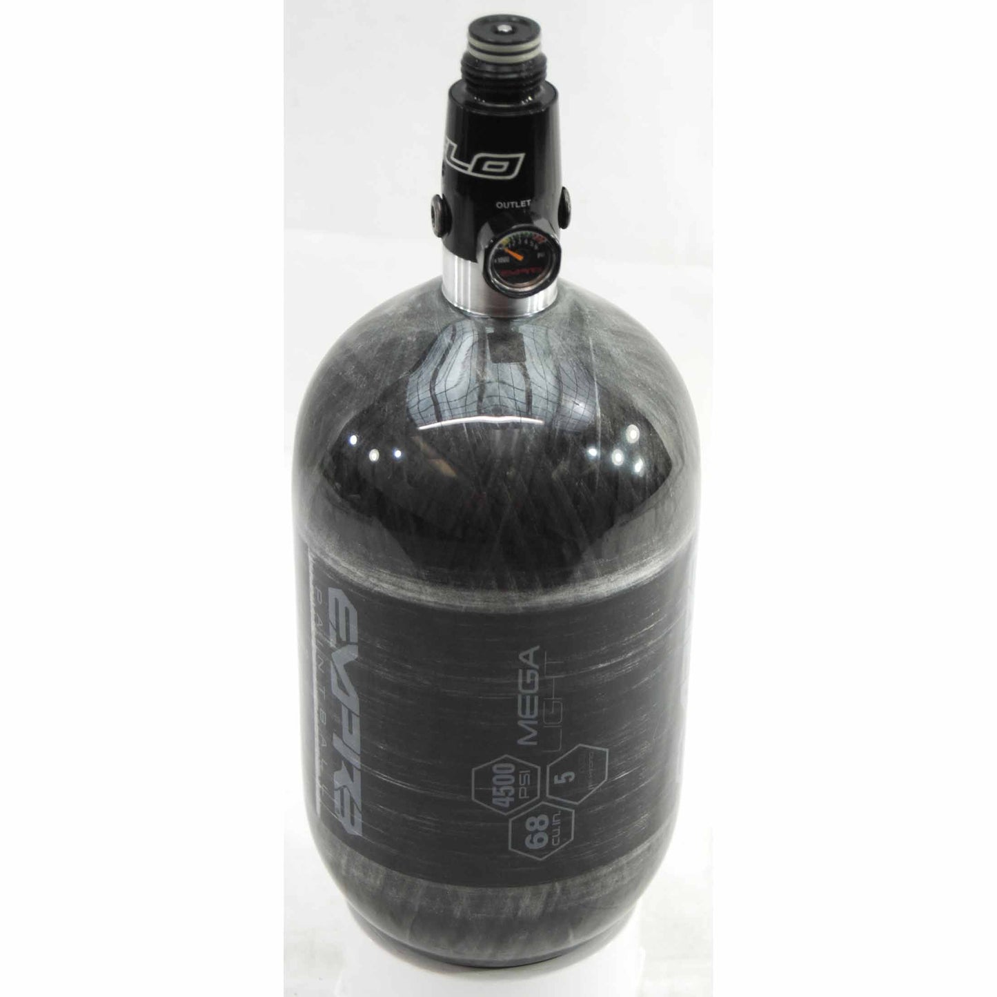 Used Empire Mega Light 68ci/4500psi HPA Tank - Grey