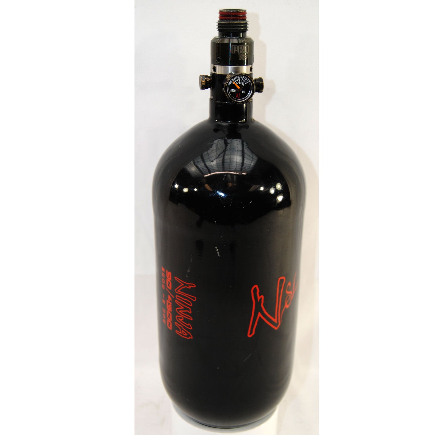 Used Ninja 90ci/4500psi SL Tank - Black/Red