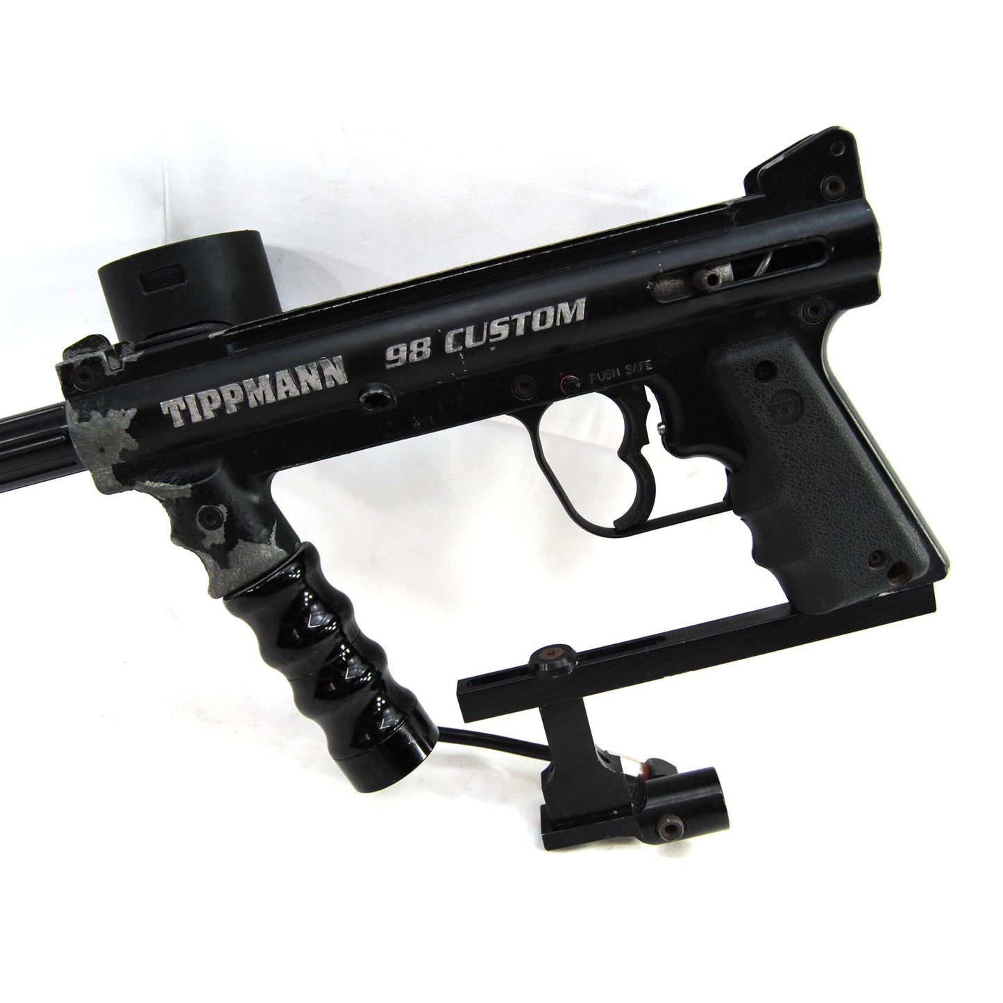 Used Tippmann 98 Custom w/ Cyclone Feed w/ RT - Black