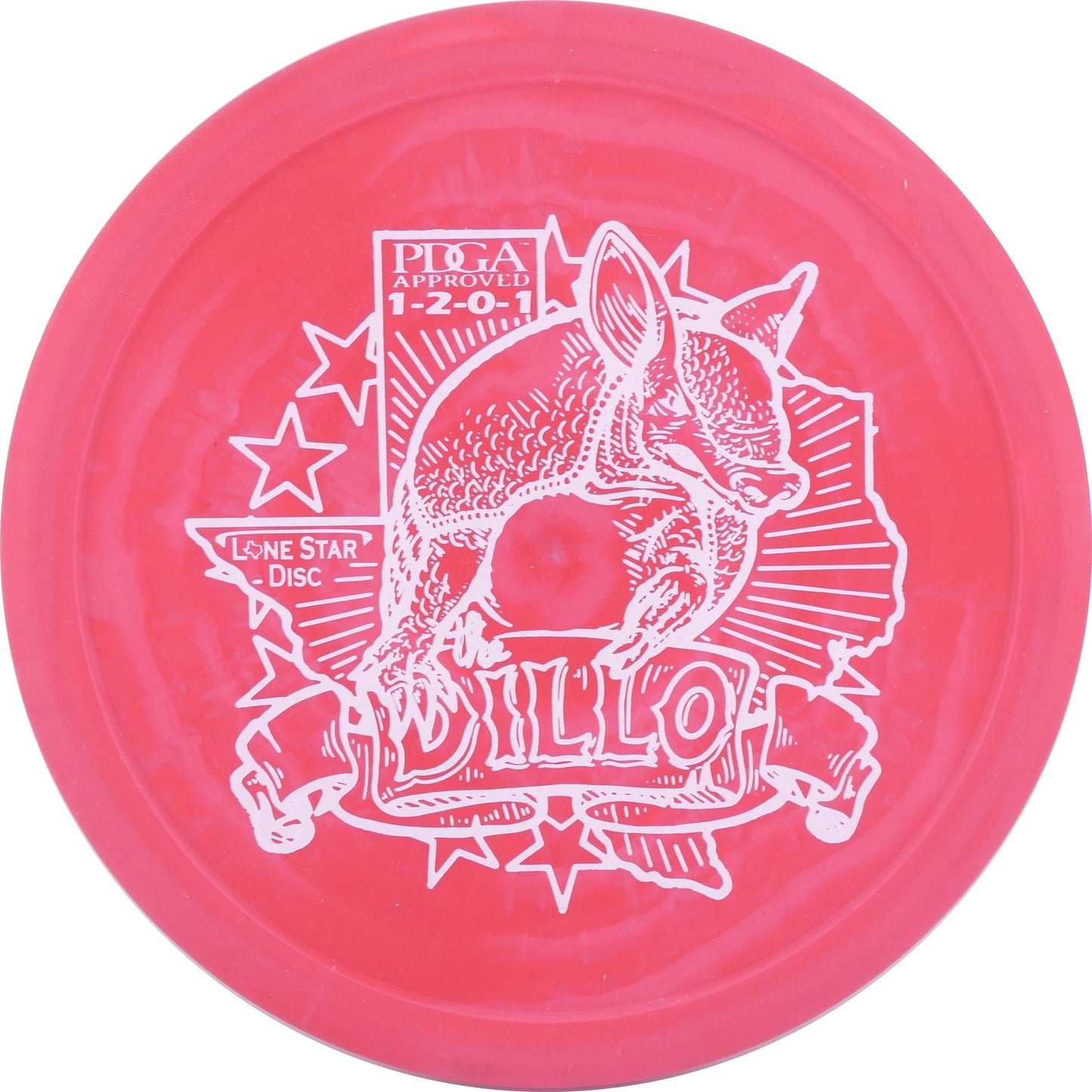 Lone Star Disc Lima Armadillo Putter Disc - Artist Stamp