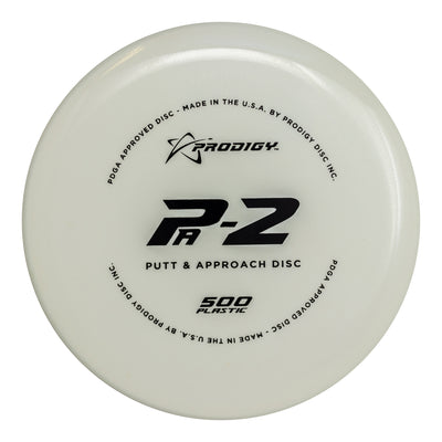 Prodigy PA-2 Putt & Approach Disc - 500 Plastic