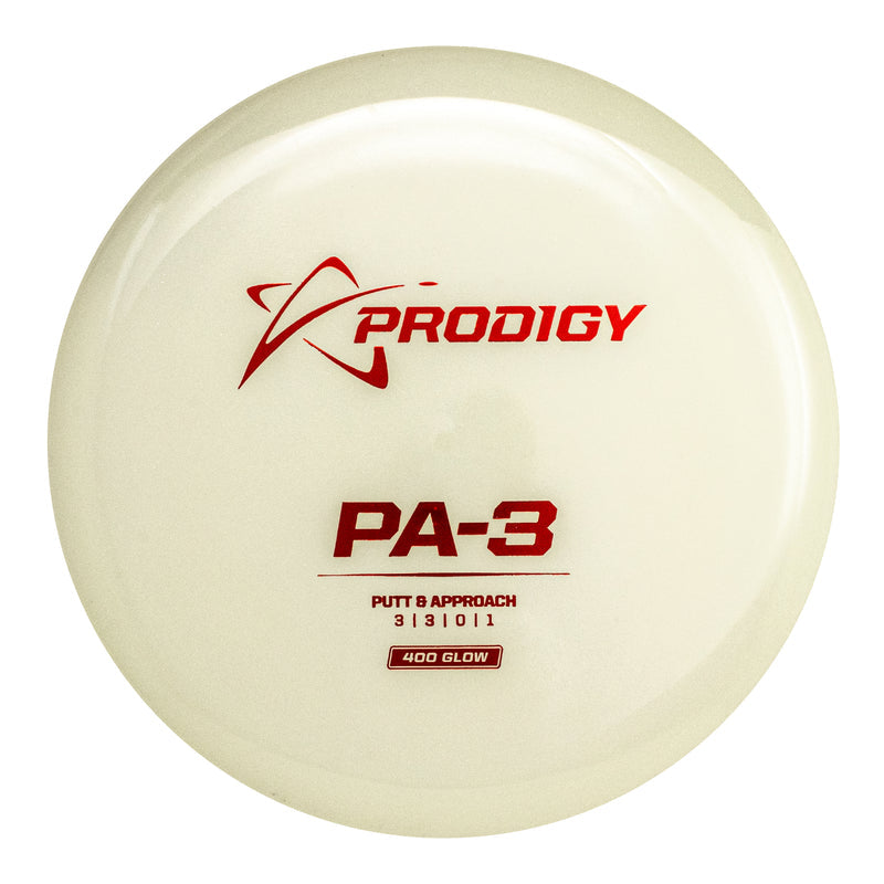Prodigy PA-3 Putt & Approach Disc - 400 Glow Plastic