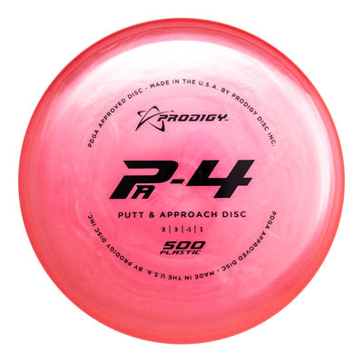 Prodigy PA-4 Putt & Approach Disc - 500 Plastic