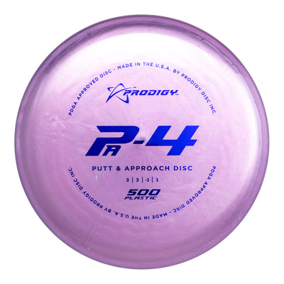 Prodigy PA-4 Putt & Approach Disc - 500 Plastic