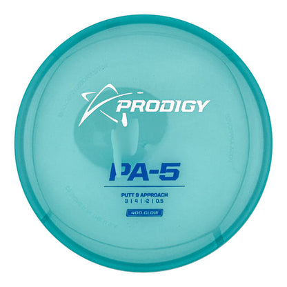 Prodigy PA-5 Putt & Approach Disc - 400 Glow Plastic