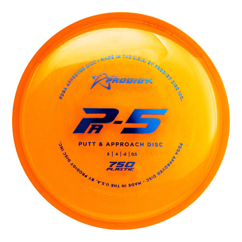 Prodigy PA-5 Putt & Approach Disc - 750 Plastic