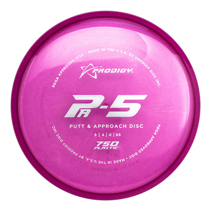 Prodigy PA-5 Putt & Approach Disc - 750 Plastic