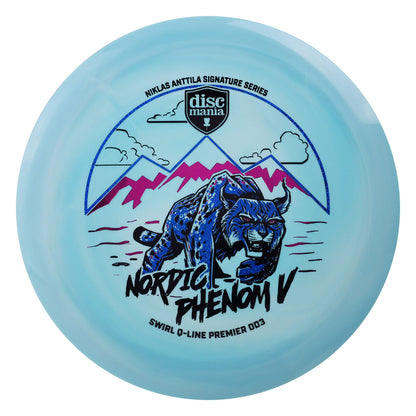 Discmania Nordic Phenom 5 Disc - Niklas Anttila Signature Swirl Q-Line Premier DD3
