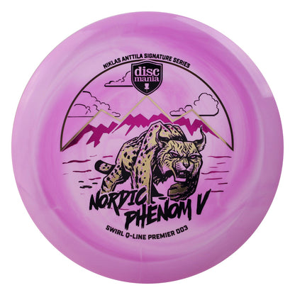 Discmania Nordic Phenom 5 Disc - Niklas Anttila Signature Swirl Q-Line Premier DD3