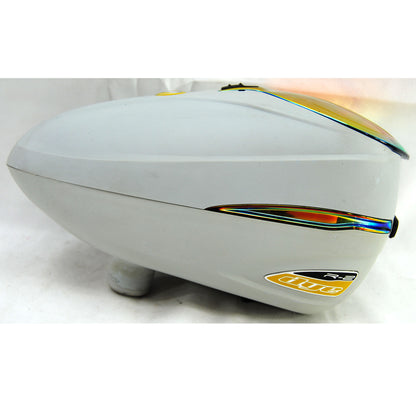 Used Dye R2 Electronic Paintball Hopper - Arctic Fire