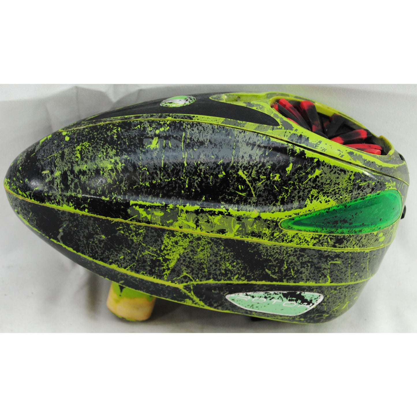 Used Dye Rotor Loader - Black/Grey/Green Splatter