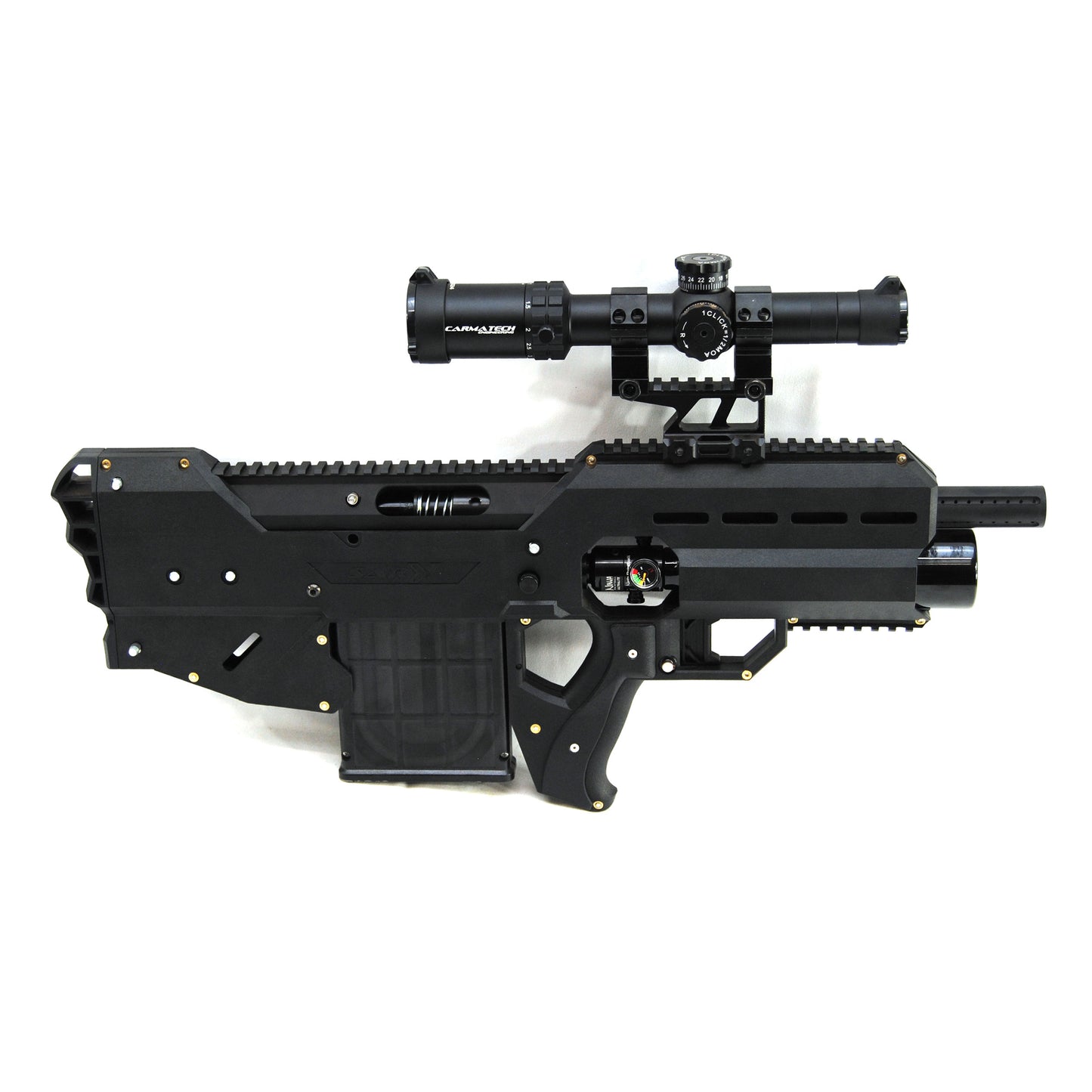 Carmatech Engineering SARX Bullpup Modular Paintball Rifle - Supremacy AOS Kit