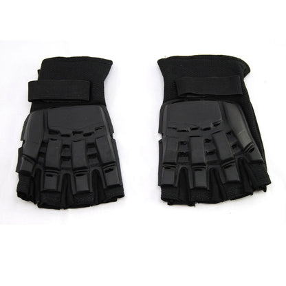 Social Paintball SMPL Armor Gloves - Fingerless - Black