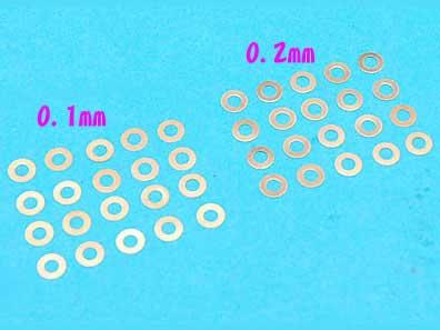 G&P Ultra Precision Airsoft Gun Smith Gearbox Shim Set. (40 pcs)