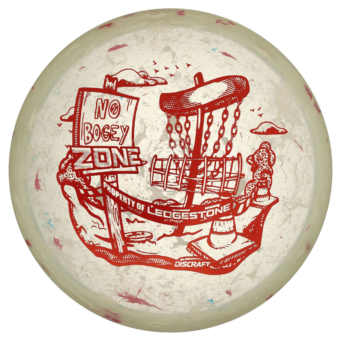 Discraft Jawbreaker Z Super FLX Zone Disc - 2026 Ledgesone Edition - Season 1