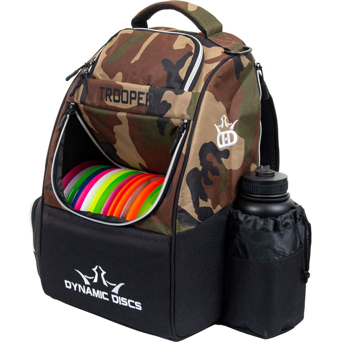 Dynamic Discs Trooper Disc Golf Bag - Woodland Camo