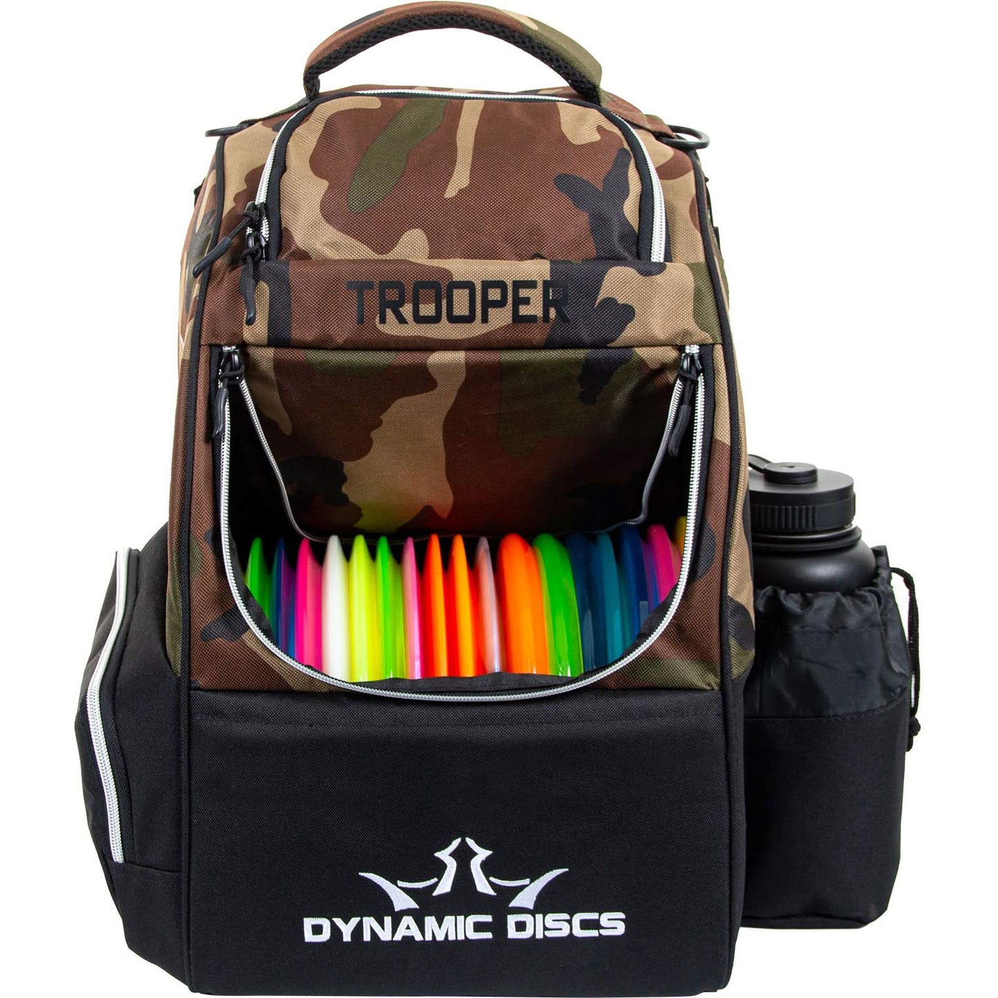 Dynamic Discs Trooper Disc Golf Bag - Woodland Camo