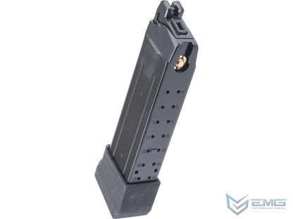 EMG 23rd Magazine F1 Licensed GSF-19 / GLOCK G19 Airsoft GBB Magazine w/ Extended Baseplate - CO2
