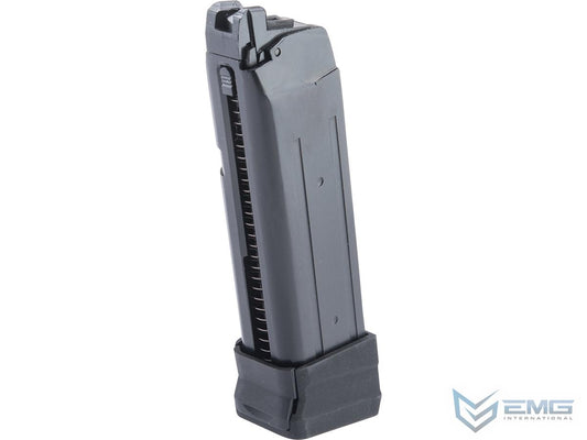EMG 23rd Magazine F1 Licensed GSF-19 / GLOCK G19 Airsoft GBB Magazine w/ Extended Baseplate - CO2