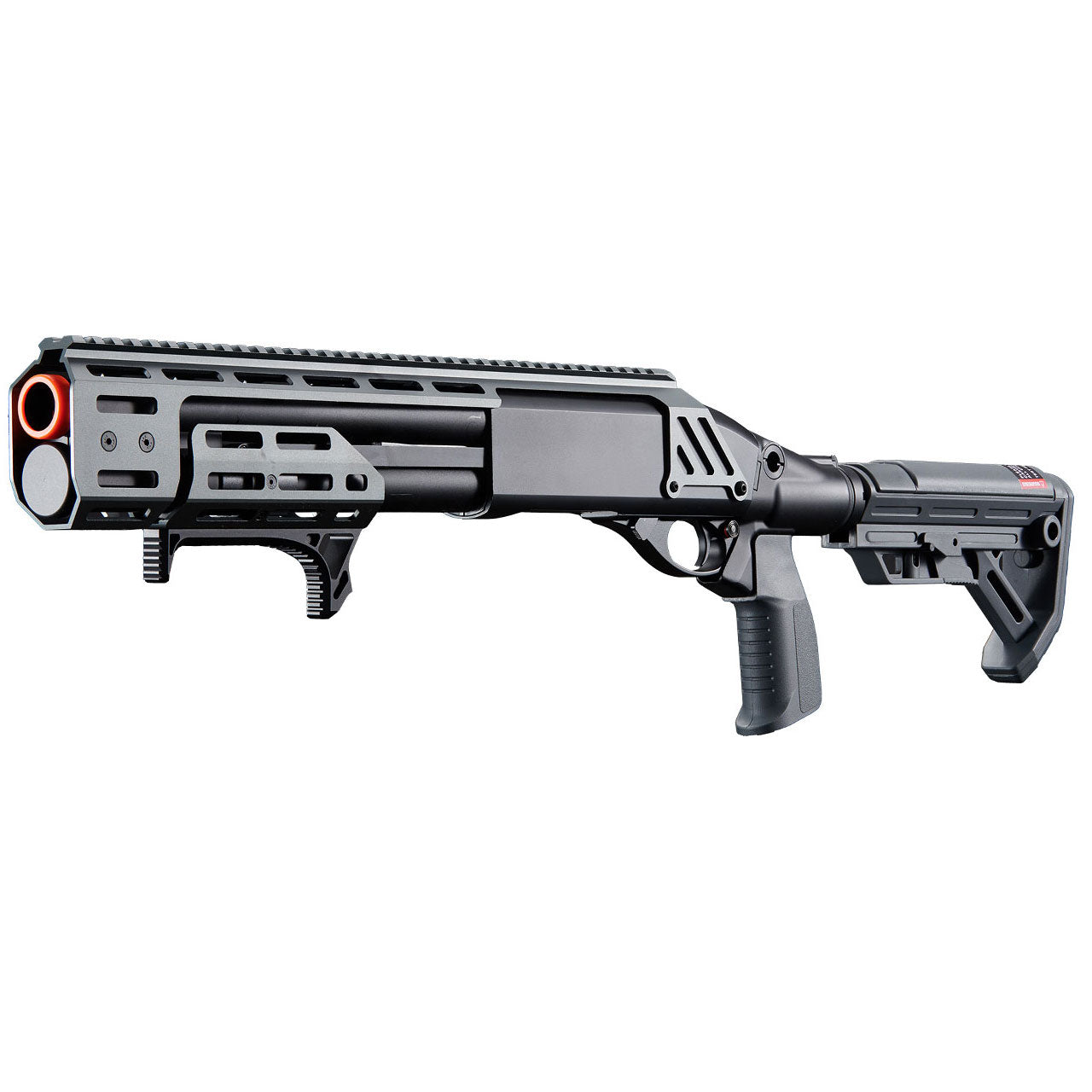 Golden Eagle Alpha Tactical Production A.T.P. Doomsday CO2 Gas Pump-Action Shotgun - Gray