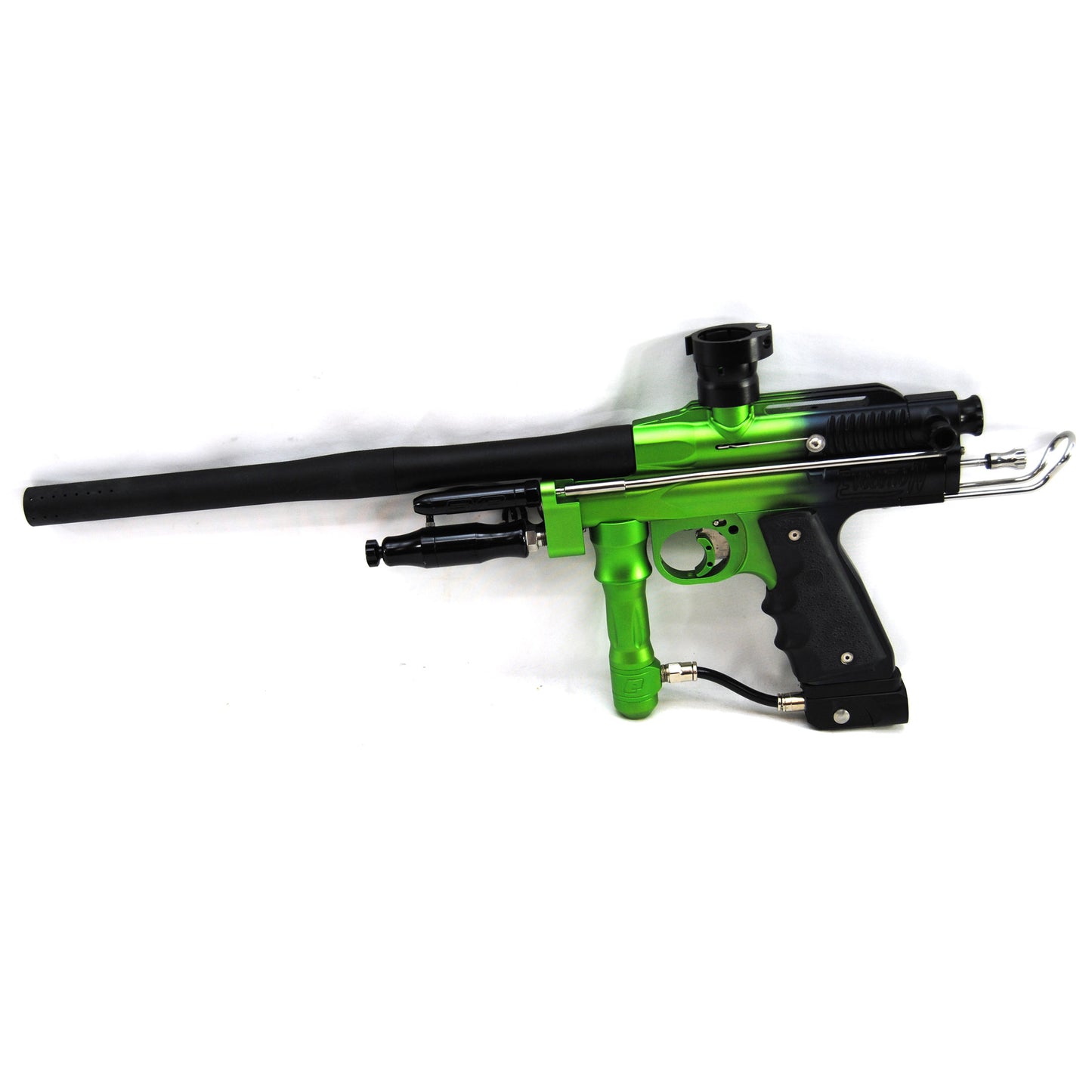 Used Belsales Evolution-X Autococker - Black/Green Fade