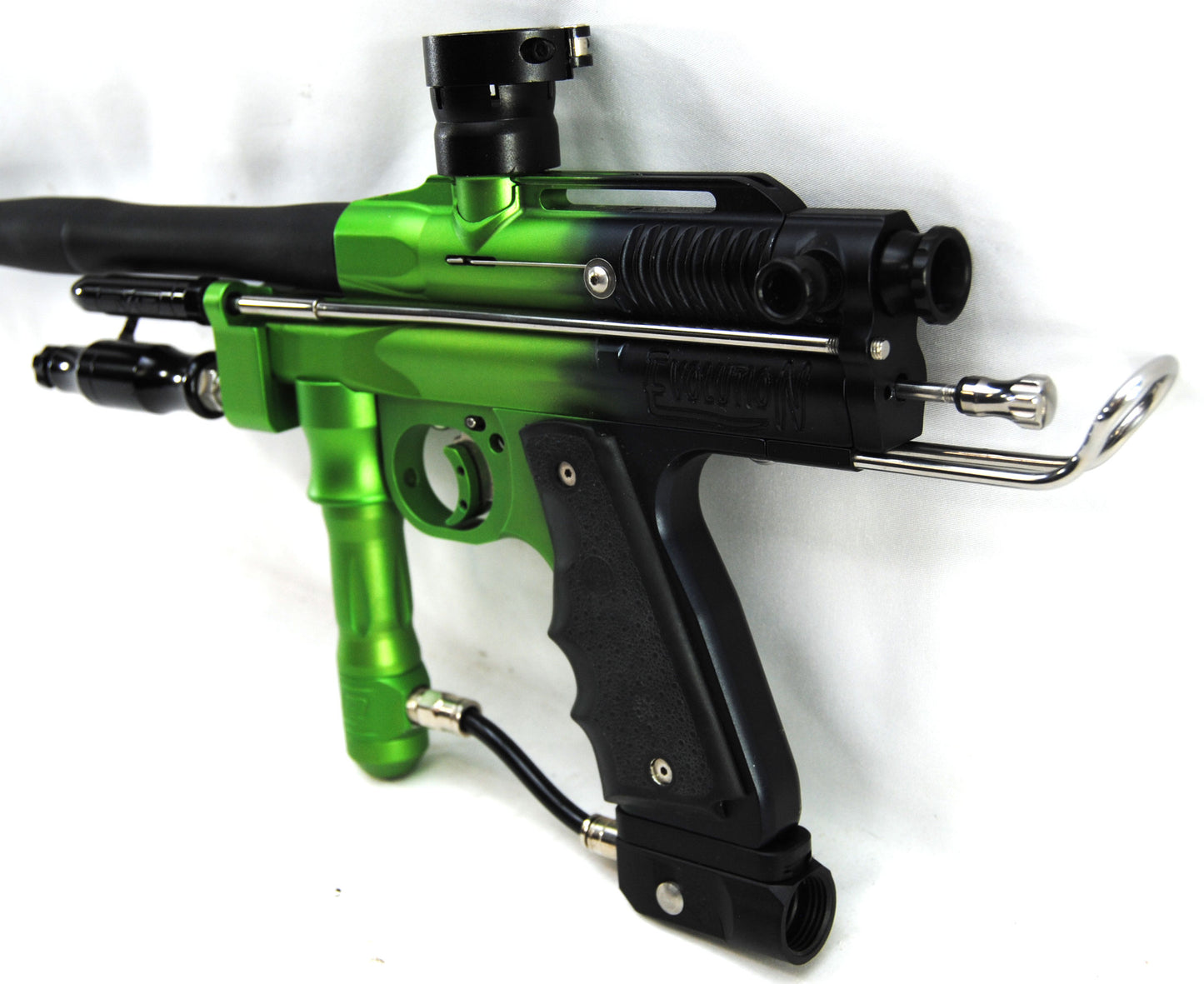 Used Belsales Evolution-X Autococker - Black/Green Fade