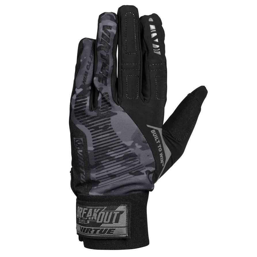 Virtue Breakout Gloves Ripstop Full Finger - Black Camo