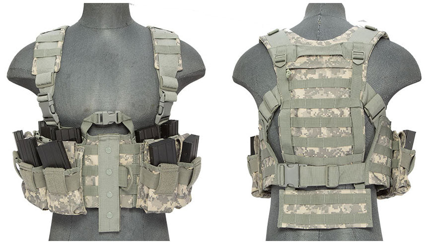 Lancer Tactical Nylon M4 Chest Harness - ACU