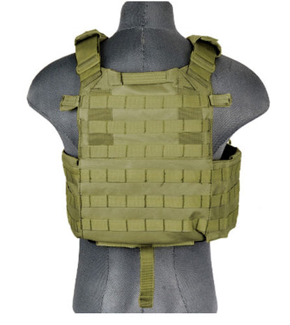Lancer Tactical 69T4 1000D Nylon Tactical Vest - OD Green