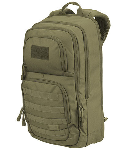 Lancer Tactical 1000D EDC Commuter MOLLE Backpack w/Concealed Holder - OD Green