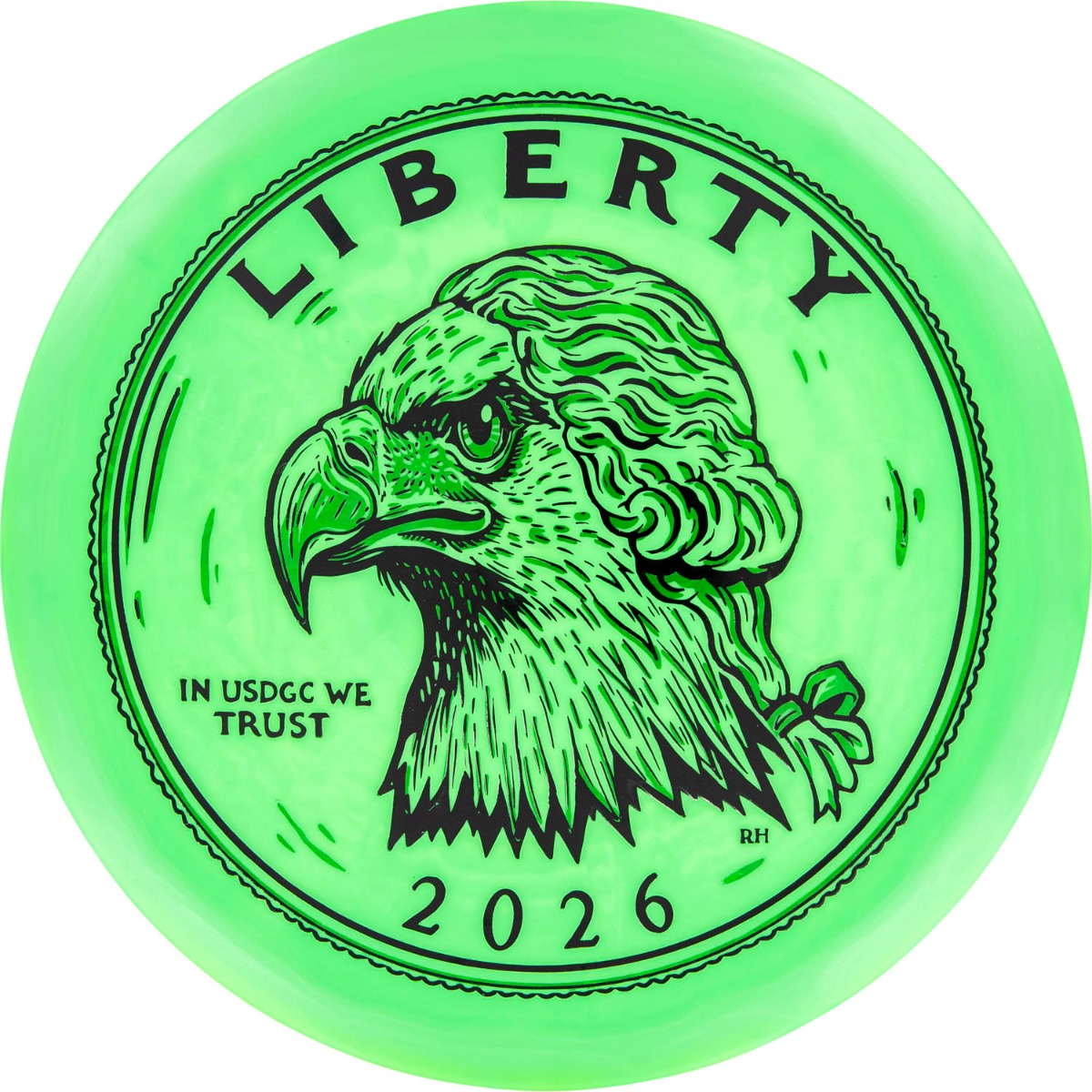 Innova Swirly Star Rancho Roc Disc - USDGC Coin Toss Stamp