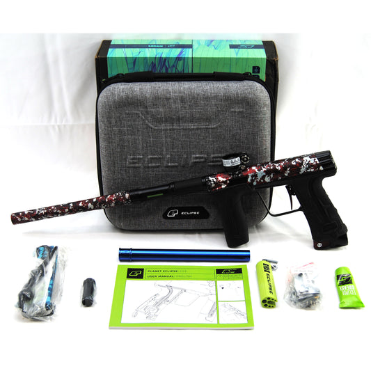 Used Planet Eclipse CS3 - Red/White/Black Brush Camo