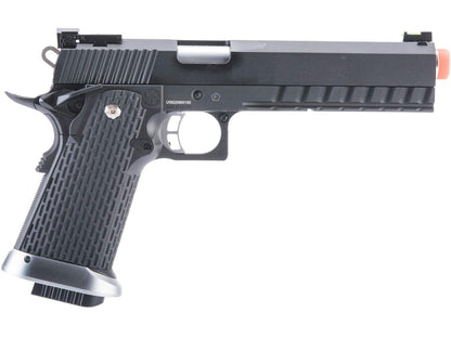 KJW Xcelerator 6" Hi-CAPA Gas Blowback Green Gas Airsoft Pistol