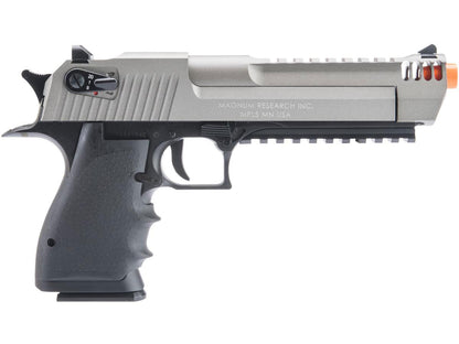 Cybergun Magnum Research Licensed Desert Eagle L6 Semi Auto CO2 Gas Blowback Airsoft Pistol by KWC - 2-Tone