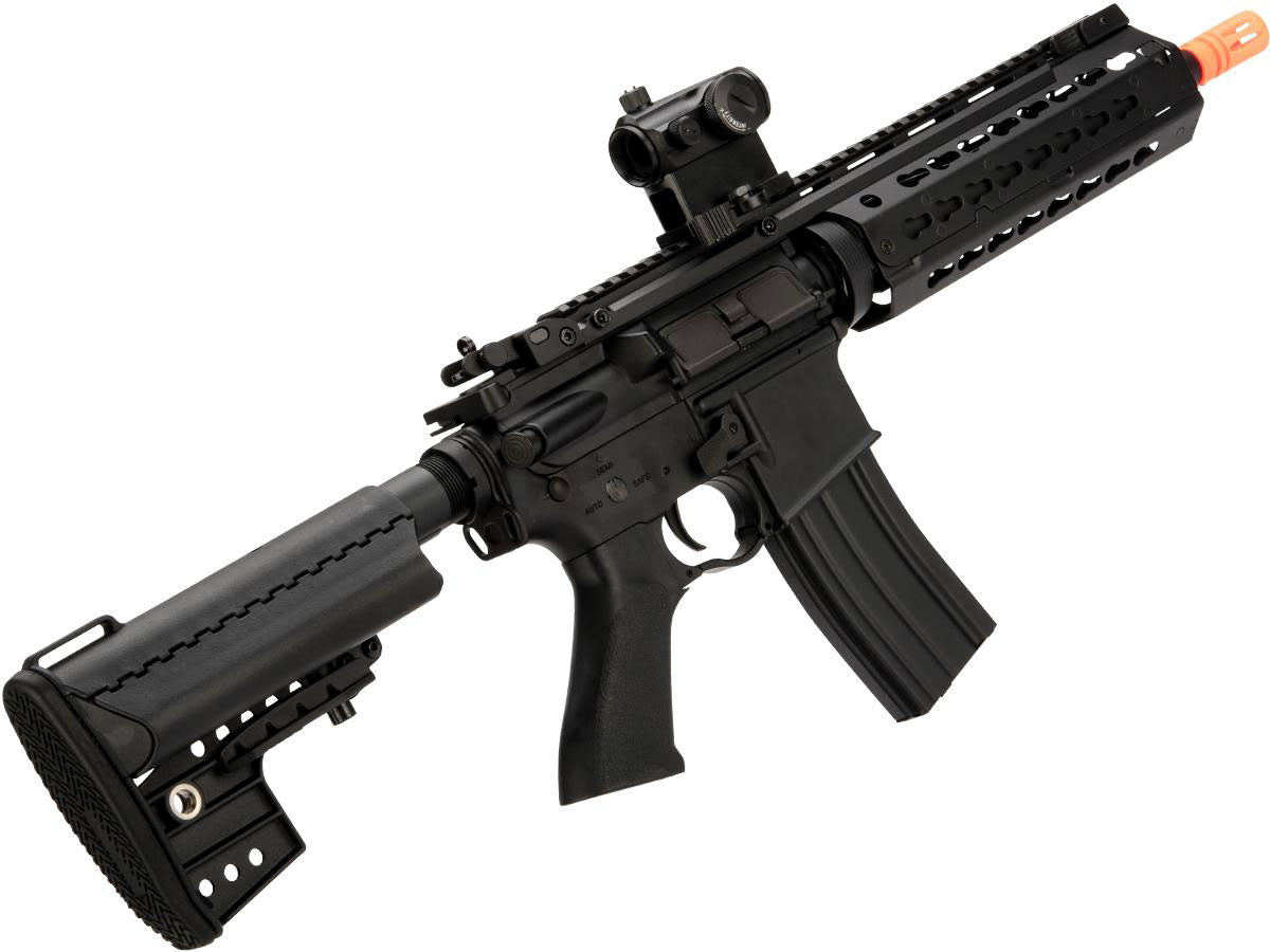 CYMA Sport Keymod-S Full Metal M4 Airsoft AEG - Black - 10.5" Barrel - 9.5" RIS