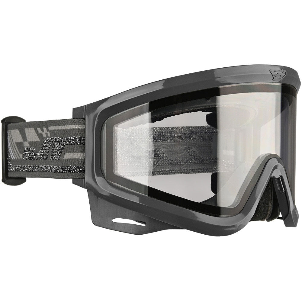 JT QLS Proflex Dark Grey Goggle Frame w/ Lens & Strap