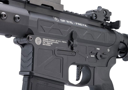 Delta Armory Freya Series Grandpower Licensed GP R15 Airsoft AEG Rifle w/ Eagle Optical Unit - 13" Skeleton M-LOK