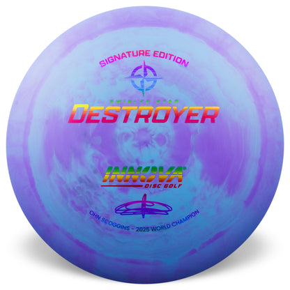 Innova Swirled Star Destroyer Disc - Ohn Scoggins 2025 World Champion