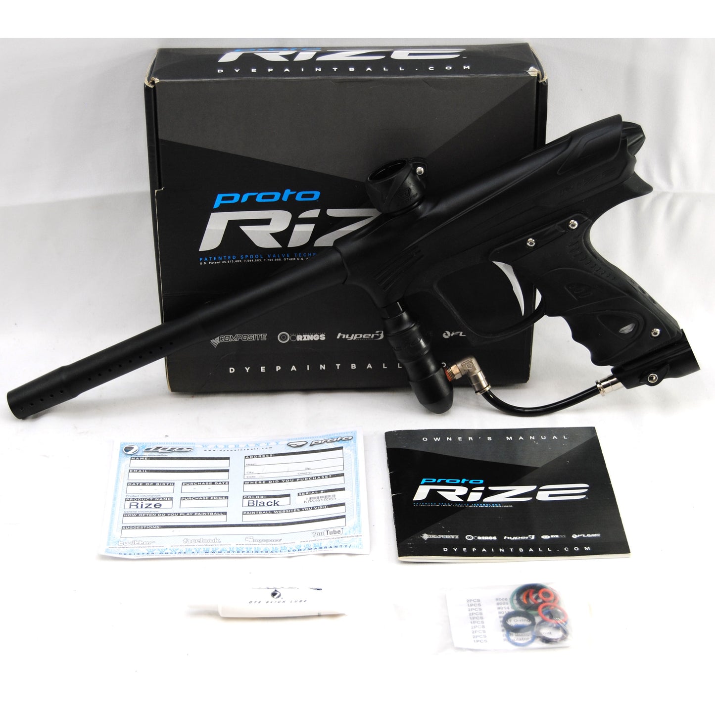 Used Dye Proto Rize - Black