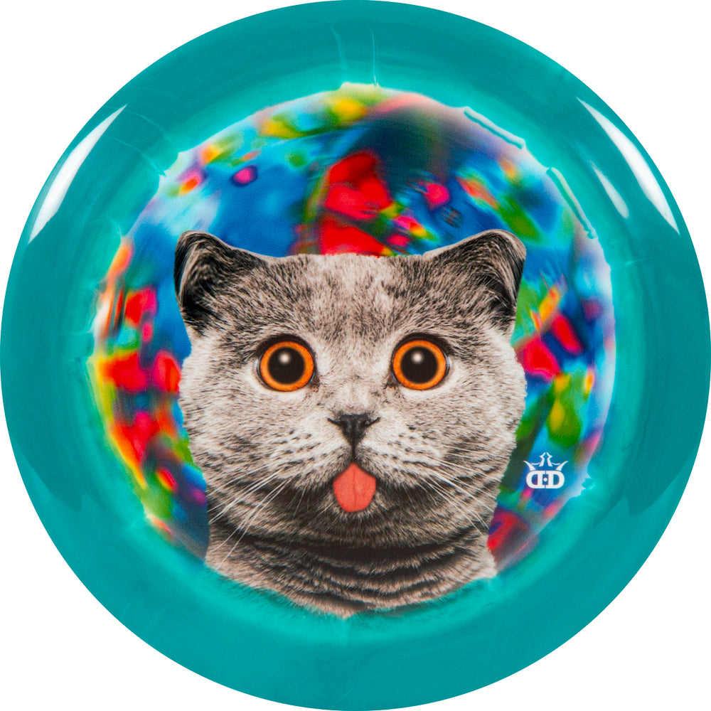 Dynamic Discs Fuzion Orbit Raider DyeMax Kitty Trippin Disc