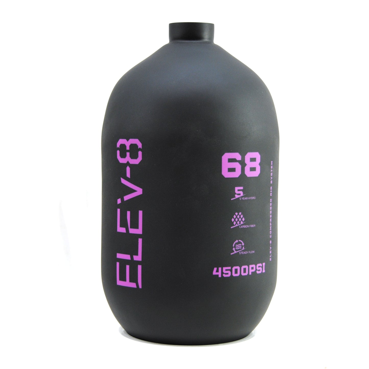 ELEV-8 Products Carbon Fiber HPA 68ci/4500psi Tank - Matte