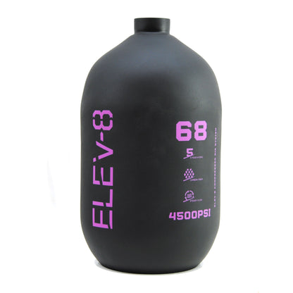 ELEV-8 Products Carbon Fiber HPA 68ci/4500psi Tank - Matte